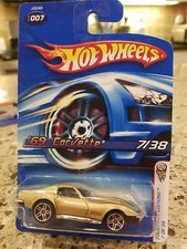 2006 Hot Wheels First Editions '69 Corvette Gold