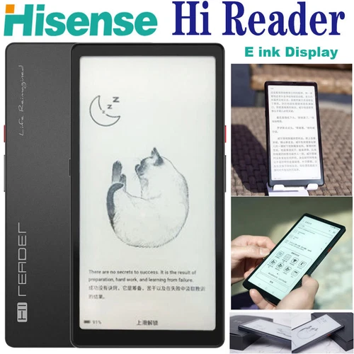 6.7" Hisense Hi Reader E Ink Screen Wifi Android 10.0 Thin Bluetooth Reading