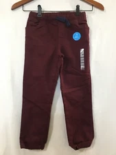 NWT Carter's Boys Pull on Jogger Pants  Raisin Pants comfy Stretch sizes 5T, 14