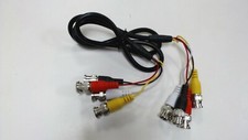 4 BNC Male to 4 BNC Male Cable - 60cm 2 ft 