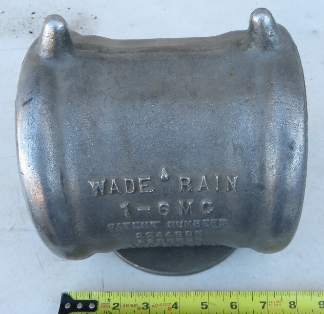 Aluminum Irrigation Pipe Fitting WADE RAIN / Wade Rain 1 6 MC