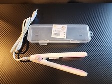 Hair Straightener, Electric, White/Pink, A228 New In Container, Mini