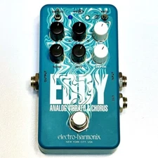 Electro-Harmonix (EHX) Eddy Analog Vibrato & Chorus Guitar Effects Pedal