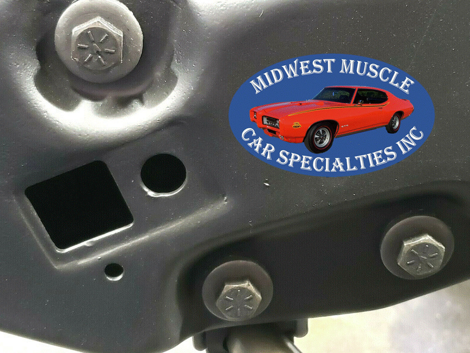 GM Steering Gear Box To Frame Bolts Fits 1965 Impala Factory Correct New 6pcs B7