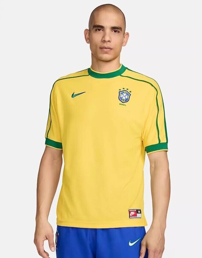 Nike Brazil REISSUE 1998 2024 soccer jersey FZ6682-741 Nike Brazil REISSUE 1998 2024 soccer jersey FZ6682-741