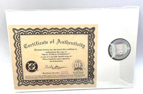 Superman - Real World Superman - Limited Edition 05/1500 - Signed by Joe Rubinst - Picture 3 of 3