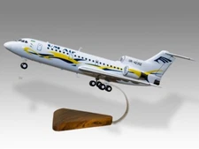Yakovlev Yak 42D UM Airlines Desk Wood Airplane New Model Large Scale 1/100