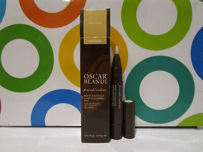 #ad OSCAR BLANDI PRONTO COLORE ROOT TOUCH UP BEIGE BLONDE 0.1 OZ BOXED $12.80