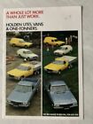 <!--F#f_0-->Holden WB sales brochure featuring Ute Van and One tonner also Gemini van<!--F/-->