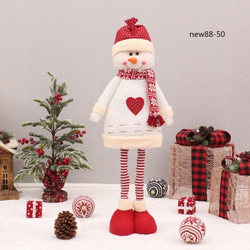 NEW 24in Santa Claus Doll Christmas Decoration Sock Bag Xmas Doll Party Figure - Picture 2 of 11