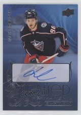 2021-22 Upper Deck Ovation Praised Penmanship Jack Roslovic #PP-JR Auto 1u6