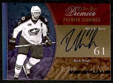 Rick Nash Cards, Rookie Cards and Autographed Memorabilia Guide 9