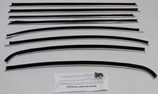 Window Sweeps Felt Kit for 1968 Olds Cutlass 2 Door Hardtop Inner/Outer Side