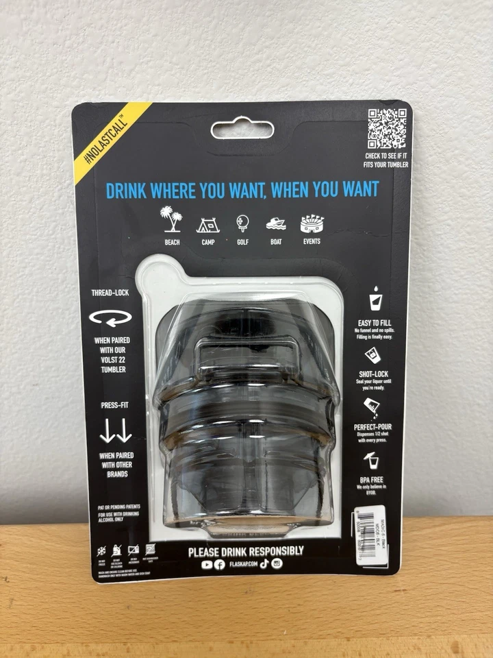 Крышка тамблера FlasKap The Madic 6 совместима с изолированными тамблерами Press-Fit 20 унций - Изображение 2 из 4