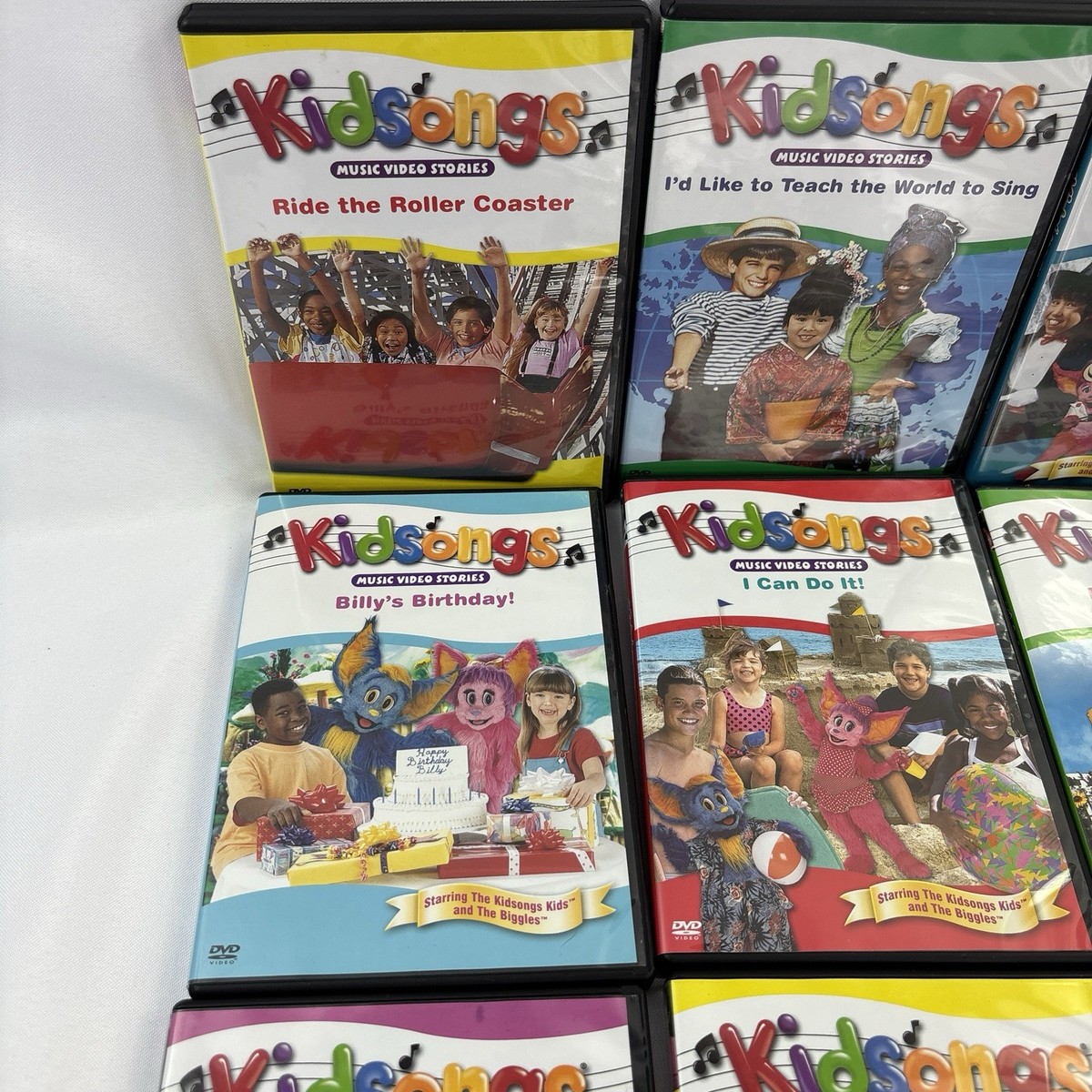 Kidsongs Music Video Stories DVD Lot of 17 Circus, Trucks, Silly