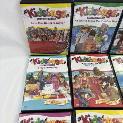 Kidsongs Music Video Stories DVD Lot of 17 Circus, Trucks, Silly