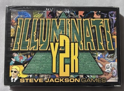 Steve Jackson Games Illuminati Y2K Expansion Card Game Sealed SJG 1325