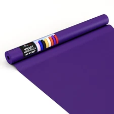 Purple Kraft Paper Roll 36" X 1320" (110' Ft) - Colored Wrapping Paper Perfec...