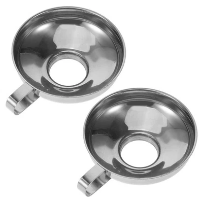 2pcs Cremation Jewelry Filling Funnel Urn Necklace Keepsake Small Funnel - Image 1 of 4