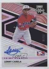 2020 Elite Extra Edition Prime Numbers B Signatures 33/51 Lenny Carela Auto 1b3
