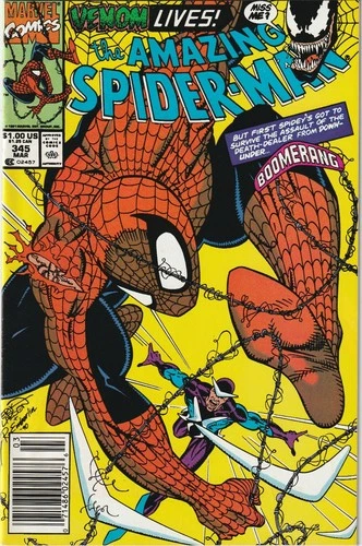 Amazing Spider-Man  #345, 1991, VF/NM