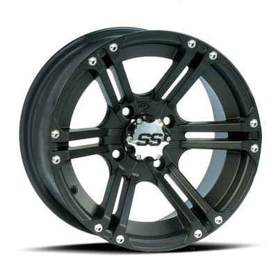 ITP SS212 Wheel 14x8 4/156 Matte Black 5+3 Pol Sportsman 500 X2 Deluxe (2007)