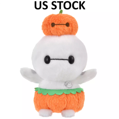 Japan Disney Baymax Plush Urupocha-chan Halloween Pumpkin Pants