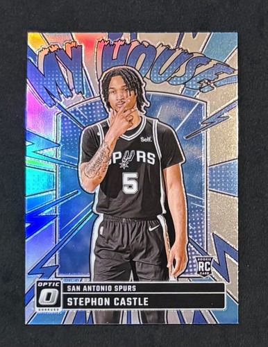 Stephon Castle [Holo] #16 2024 Panini Donruss Optic My House card