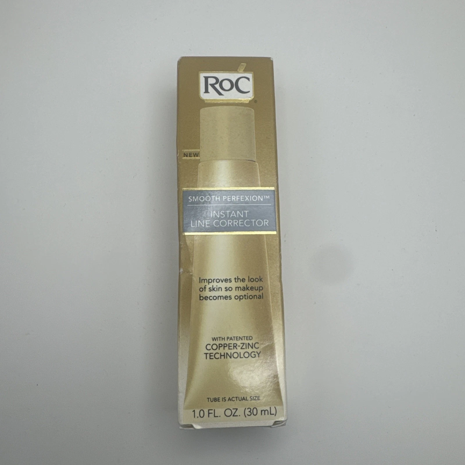 1 RoC Smooth Perfexion Instant Line Corrector 1 Fl Oz Copper Zinc