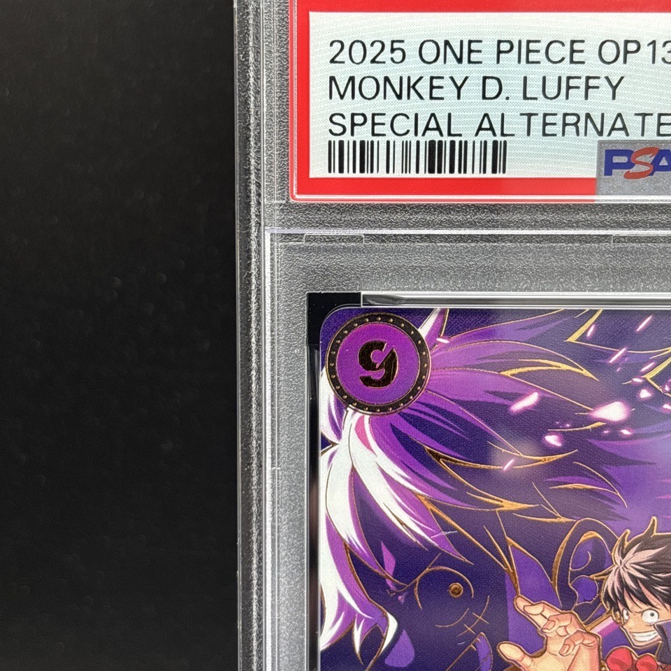 Monkey D. Luffy OP09-119 SEC Manga Alt Art PSA 10 Japanese One Piece TCG – Bild 3