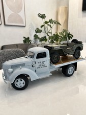 Highway 61 Collectibles 1940 Ford Stake Blue Truck 50321 Navy 116 2004 Rare Highway 61 Collectibles 1940 Ford Stake Blue Truck 50321 Navy 116 2004 Rare