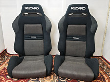 Included Tariff For Us Recaro Sr3 Pair Authentic Tomcat Black Reupholstered