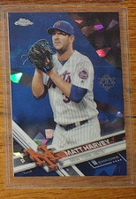 2017 Topps Chrome Sapphire Matt Harvey 1/1 VIP Mets