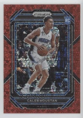 2022-23 Panini Prizm Fast Break Red 43/100 Caleb Houstan #269 Rookie RC o9i