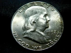 1952 FRANKLIN HALF DOLLAR UNC