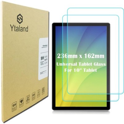 Ytaland Universal 9H Tempered Glass Screen Protectors for 9.6-10.1 Zoll Table...