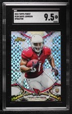 2015 Topps Finest X-Fractor David Johnson #108 SGC 9.5 Mint+ 0f3j