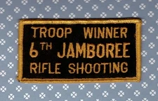 National Jamboree 1964 -  Rifle Shooting Troop Winner   -Mint-
