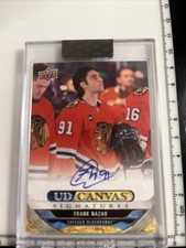 2024 Clear Cut Frank Nazar Canvas Signatures Red Ink #/91