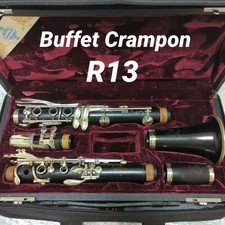 Buffet Crampon R-13 Bb Clarinet Grenadilla All pads replaced France R13 Woodwind