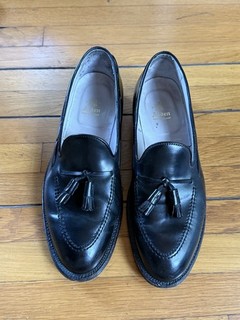 Mocasín Alden Tassel 664 Black Shell Cordoban 11 5 D