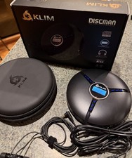 klim discman portable cd player With Earbuds