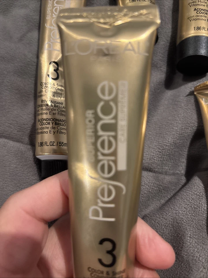 Lot Of 11 Loreal Superior Preference 3 Color & Shine Conditioner 1.86 oz - Image 3 of 4