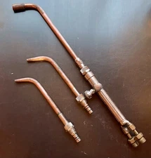 Smiths Airline AW1 Handle With Three Torch Tips Vintage