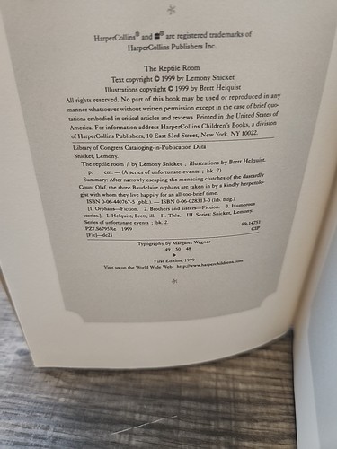 Lemony Snicket's A Series of Unfortunate Events Book 1-3 First Edition Hardcover - Foto 13 di 19