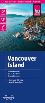 Reise Know-How Landkarte Vancouver Island (1:250.000) | deutsch