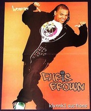 Chris Brown Poster Centerfold 440A  Omarion of B2K on the back