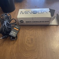 Minolta Maxxum RC-1000 Remote Shutter Release Cord Dimage 7i, A1, A2, 5D 7D BOX