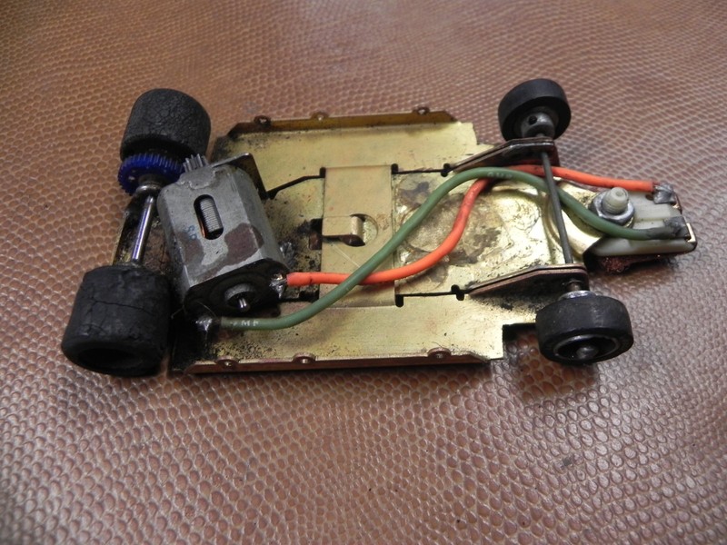 BRASS INTERNATIONAL 32 ROLLER WITH MOTOR  CHASSIS 1/32