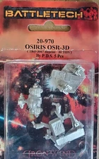 Battletech Miniatures - Osiris OSR-3D - 20-970 by Iron Wind Metals